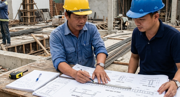 Cách kiểm tra bản vẽ kết cấu trước khi bắt đầu xây nhà