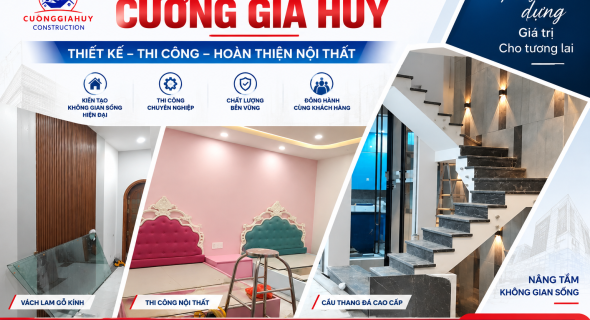 Thiết kế thi công hoàn thiện nội thất tại HCM chuyên nghiệp, uy tín