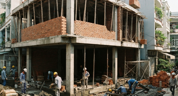 Xây nhà phố tại TP.HCM: các hạng mục cần dự trù ngân sách trước khi thi công